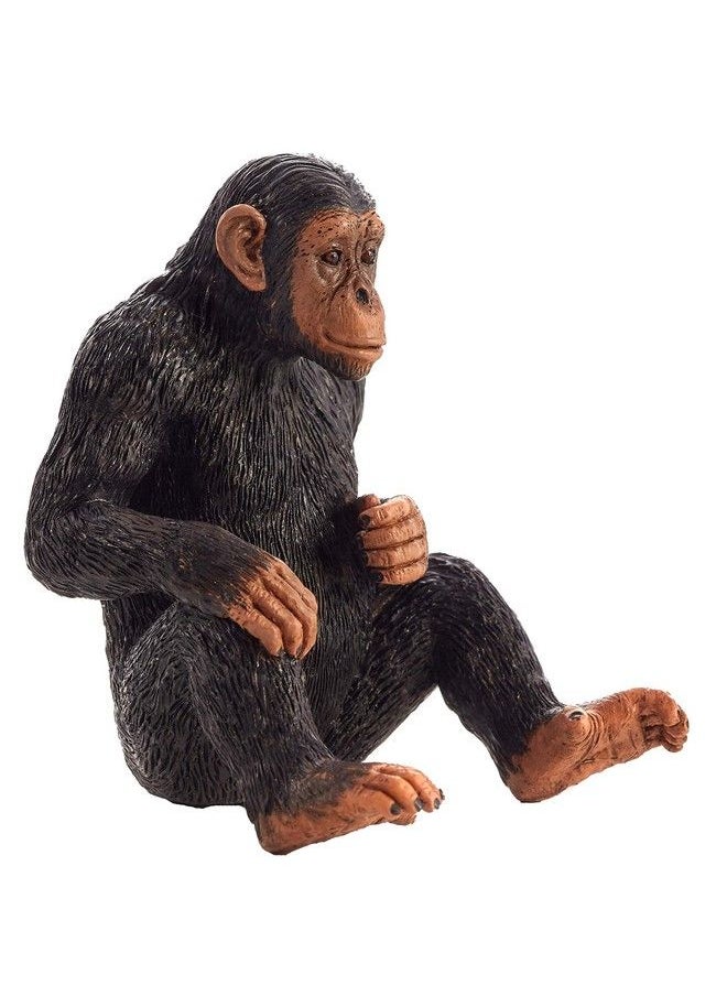 MOJO Chimpanzee Realistic International Wildlife Toy Replica Hand Painted Figurine  - Image 1
