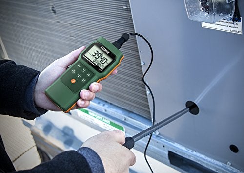 Extech AN340 CMM/CFM Anemometer/Psychrometer Datalogger - Image 2