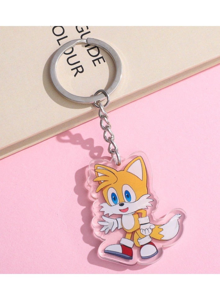 Sonic the Hedgehog Miles Prower Acrylic Keychain