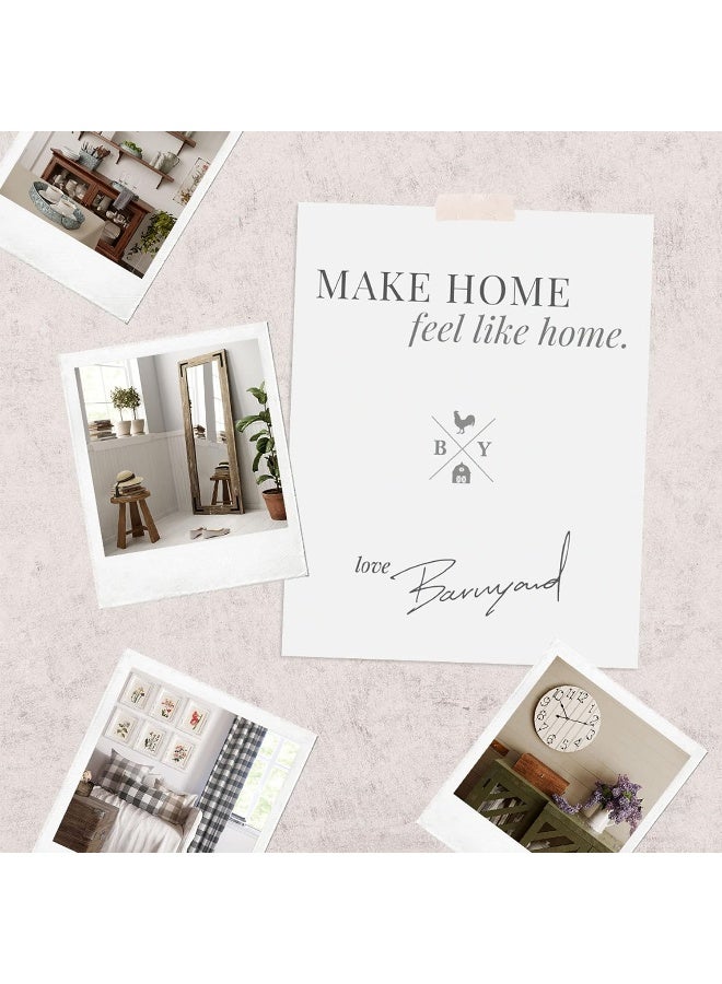 BARNYARD DESIGNS 'Home Sweet Home' Doormat Welcome Mat For Outdoors, Large Front Door Entrance Mat, 30X17, Brown  - Image 5