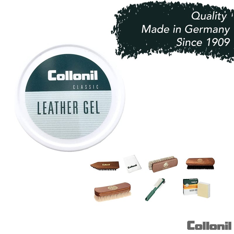Collonil Leather Gel 2.02 Fl Oz – Leather Care for Smooth and Suede Leather– Dirt & Water-Repellent – Leather Conditioner & Leather Care for Furniture, Shoes, Bags & Much More - Image 5
