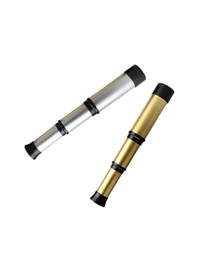 Toddmomy 2 Pack Pirate Spyglass Children Telescope Monocular Toy Compact Retractable Portable Telescope Toy for Children Scientific Experiment Toy Party Gift