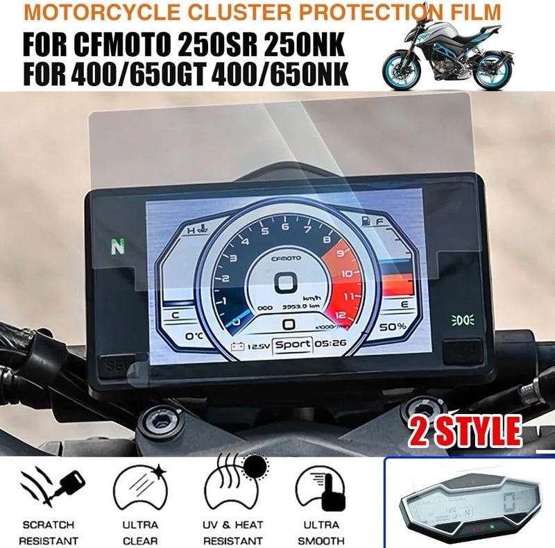 QASULER Motorcycle Dashboard Screen Protector - Image 2