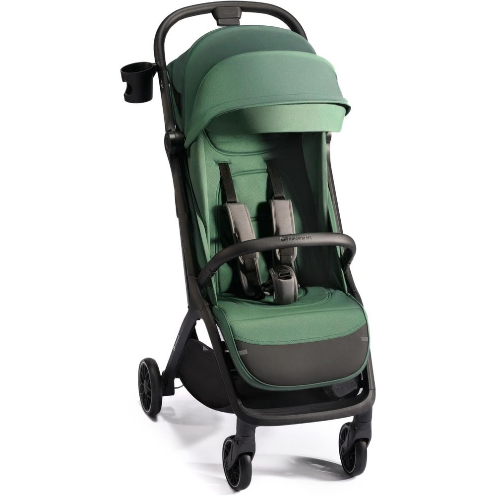 Kinderkraft - NUBI 2 Compact Baby Stroller - Green - Nubi2GR