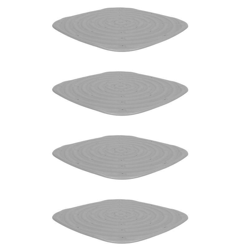 4PCS Chicken Nesting Pad Washable Nesting Box Pad Reusable Bedding Mat Hen Bedding Box Liners Pad Grey - Image 5