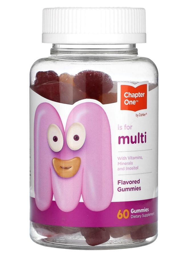 Chapter One M Is For Multi Flavored 60 Gummies - Image 1