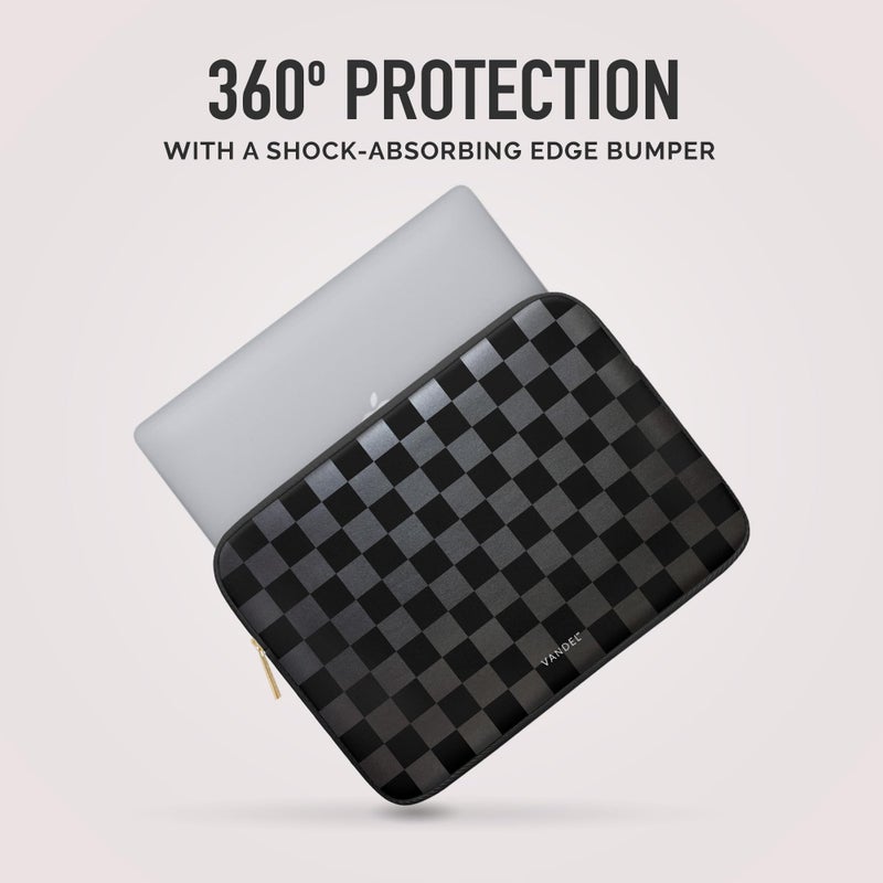 Vandel Slim Laptop Sleeve 13-13.3 inch Laptop Case for Macbook Air 13/Pro 13 Inch- Protective Macbook Case Sleeve, Tablet Carrying Bag Pouch for Lap Top Notebook, Chromebook, Dell, Asus Computer Cover - Image 2