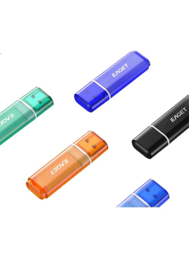 EAGET Eaget 4Gb Usb2.0 Flash Drive, Bid And Tender Mini Usb Drive, Portable, Compatible With Car Computers And Smartphones, 5 Pieces/Box, F8 - Image 1