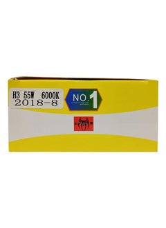سبايدر مصباح أمامي للسيارة العنكبوت HID مصباح سوبر لايت H3 55W 6000K  - Image 4