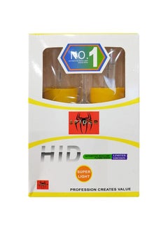 سبايدر مصباح أمامي للسيارة العنكبوت HID مصباح سوبر لايت H3 55W 6000K  - Image 1
