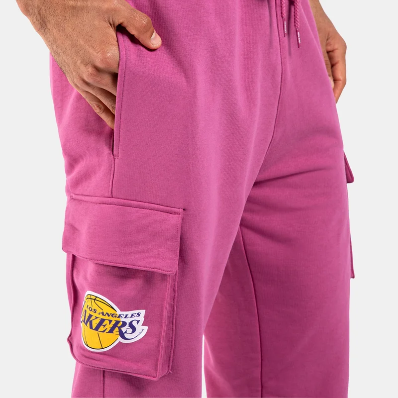 NEW ERA Men's NBA Los Angeles Lakers Wordmark Cargo Pants