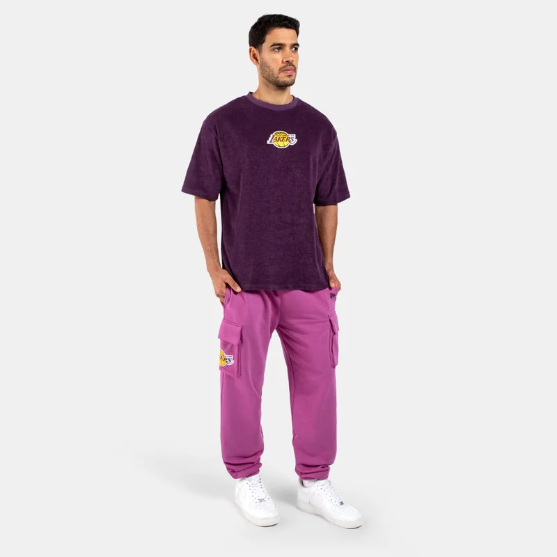 NEW ERA Men's NBA Los Angeles Lakers Wordmark Cargo Pants