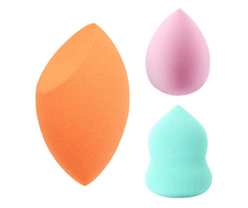 AY Makeup Sponge Beauty Puff Large and Mini, 6 Pieces - Image 5