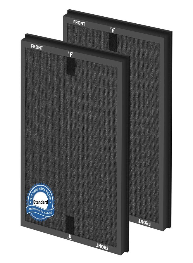 Sinnya 2 Pack HAP602 Replacement Filter for ECOSELF HAP602/ HAP602WF, 3-Stage True HEPA H13 Filter Repacement for High-Efficient Filtration - Image 1
