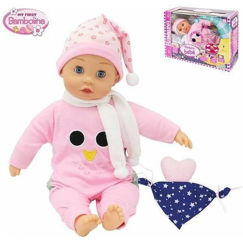 Dimian - Bambolina Goodnight Doll with 50 Words 42 cm -9369 - Image 1