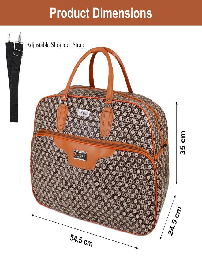 Ayaha Large Travel Duffle Bag, Air Bag for Men and Women Cabin Luggage Bag Weekender Stylish Travel Bag with Detachable Shoulder Strap 47 litres (TB-8-P3) - Image 4