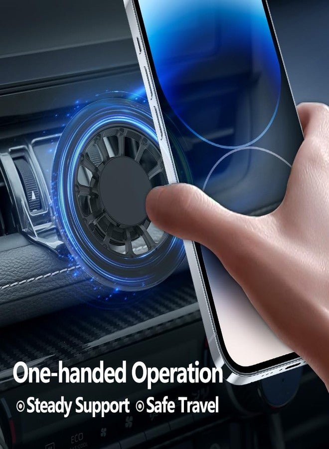 CLEC Car Phone Holder Fit for Toyota RAV4 2019-2025 Custom Rotatable for Magsafe Cell Phone Mount [20 Strong Magnets][Hands Free] - Image 4