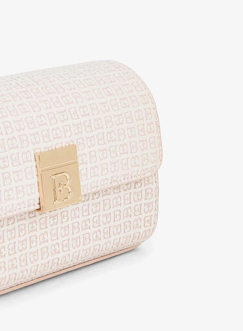 فلورا بيلا من شو إكسبرس Flora Bella Monogram Print Crossbody Bag With Chain Strap