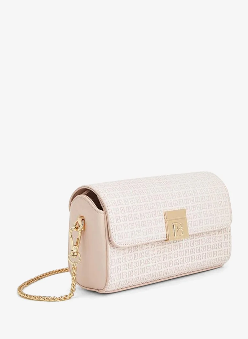 فلورا بيلا من شو إكسبرس Flora Bella Monogram Print Crossbody Bag With Chain Strap