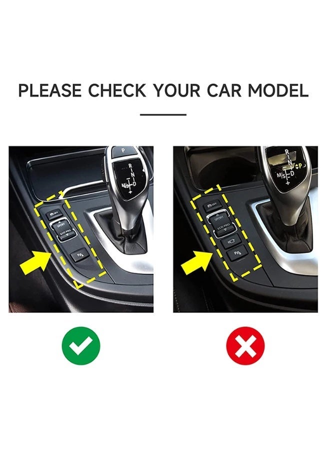 KUNGKIC Multimedia Panel Center Gear Shift ABS Carbon Fiber Texture Sticker for BMW 3 4 Series 3GT F34 F30 F31 F32 F36 320i LHD - Image 4