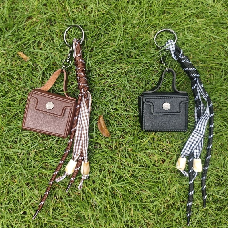 Cross-Border Handbag Pendant Accessory - Mini Knitted Strap, Urban Minimalist Style - Image 2
