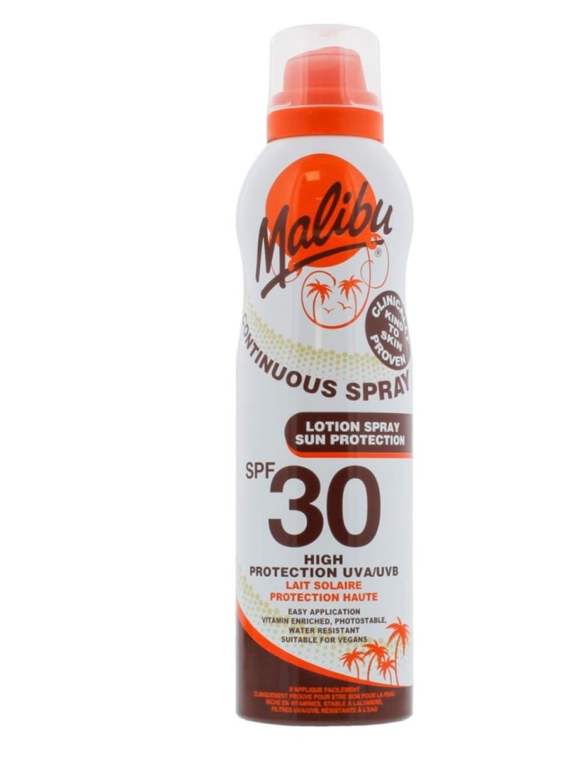 Malibu SPF30 Sun Tan Spray (175ml)