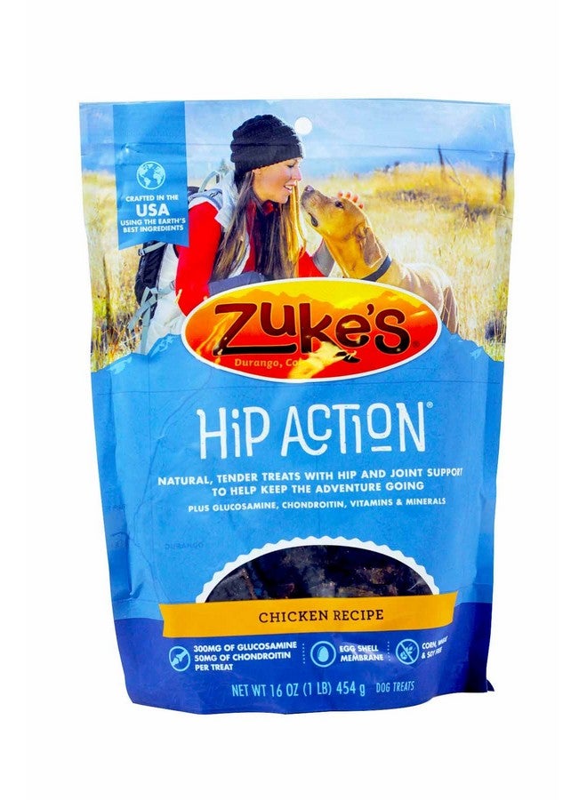 Zuke's Zuke`S Hip Action Dog Treat Chicken 1Lb