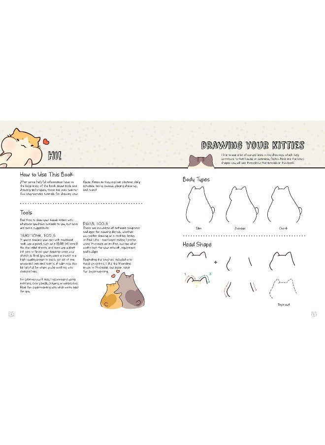 Draw & Color Kawaii Kitties Kit  - Image 2