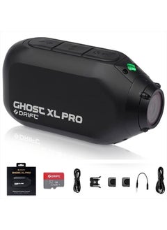 Ghost X Action Camera – 1080P Full HD Video and Helmet Camera – 300-Degree Rotatable Lens – Long Battery Life – Video Tagging – Drift Clone Mode - WiFi
