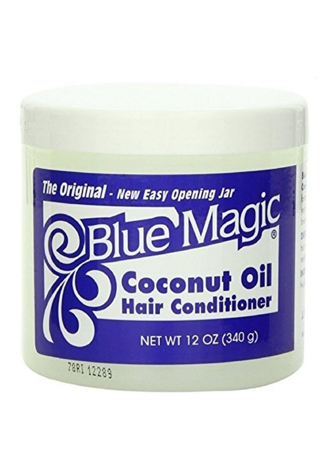 BLUE MAGIC Coconut Oil Hair Conditioner 12 oz (Pack of 4) - Image 1