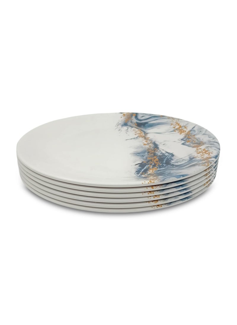 Superware Superware | Pure Melamine | Dinner Plate Set – Evoque 10.75” (6 nos.) | Stain Free, Glazed Finish  - Image 3