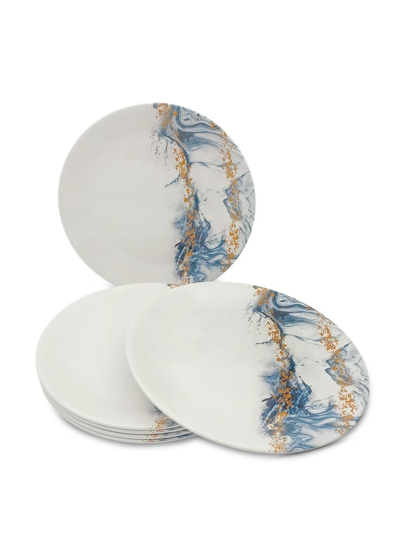 Superware Superware | Pure Melamine | Dinner Plate Set – Evoque 10.75” (6 nos.) | Stain Free, Glazed Finish  - Image 4