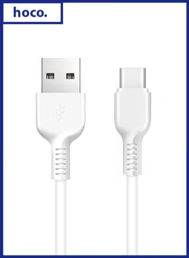 hoco. X20 Flash 3 M Type-C Charging & Data Cable – Extra-Long High-Speed USB‑C Cord with 60 W Fast Charging & 480 Mbps Sync – Durable Nylon-Braided & Aluminium Connectors – Backward Compatible with Android, Tablets, Power Banks  - Image 2