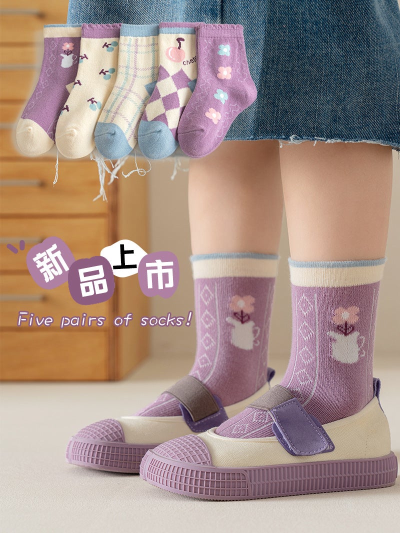 New Baby Socks Cotton Socks Korean Style Baby Socks Children'S Boys And Girls Autumn Socks Boneless Winter - Image 2