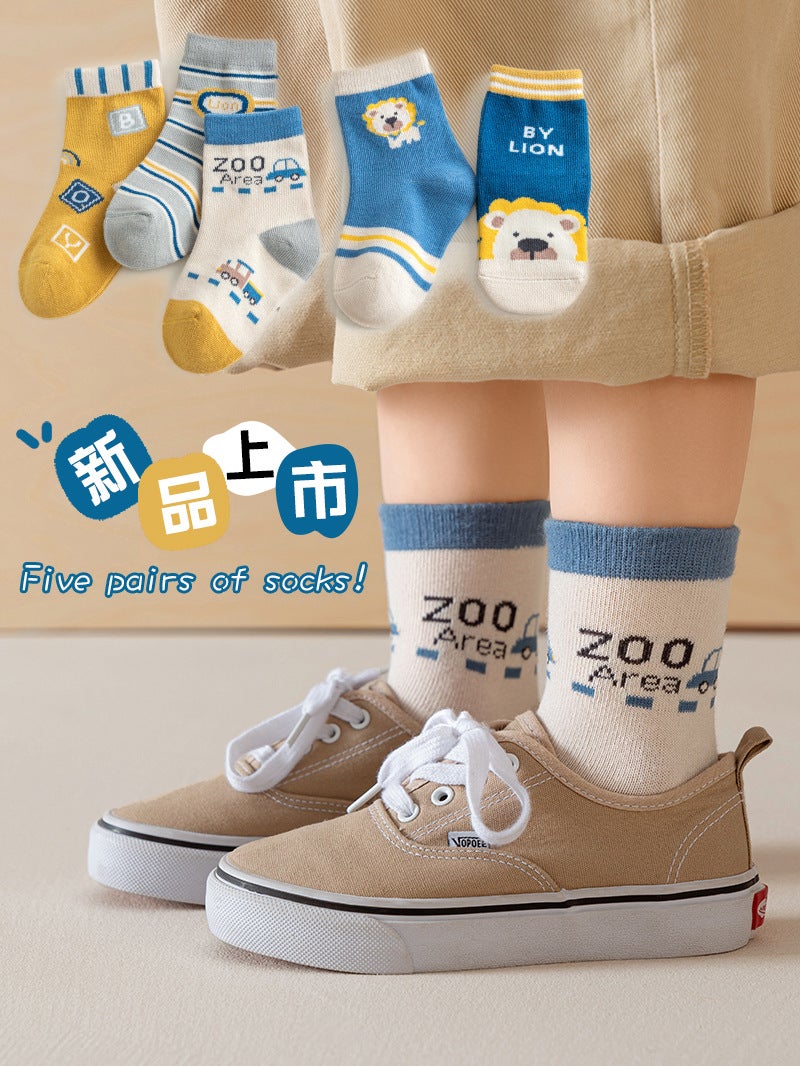 New Baby Socks Cotton Socks Korean Style Baby Socks Children'S Boys And Girls Autumn Socks Boneless Winter - Image 3