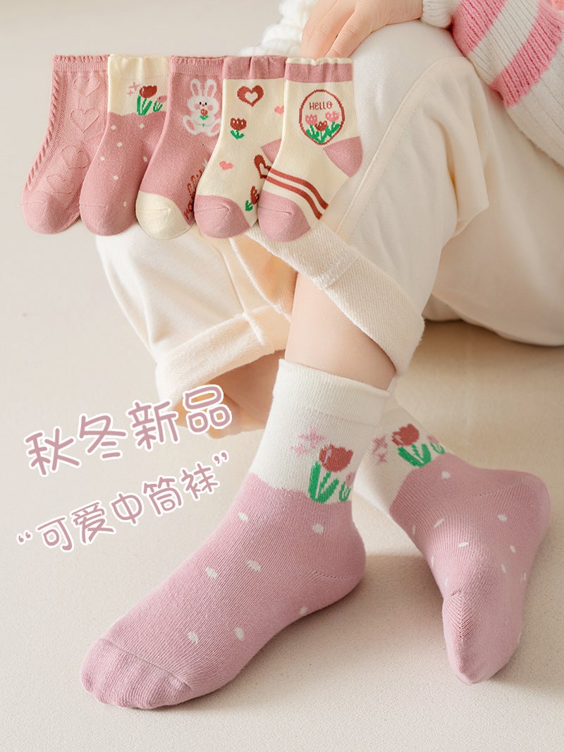 New Baby Socks Cotton Socks Korean Style Baby Socks Children'S Boys And Girls Autumn Socks Boneless Winter - Image 5