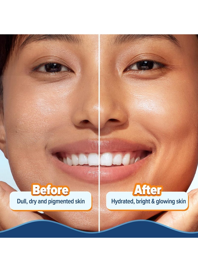 Aqualogica - Glow+ Hydra Gel Moisturizer with Vitamin C & Papaya | 24-Hour Intense Hydration | Weightless Water-Like Gel Texture | Non Sticky & Quick Absorbing for Glowing Skin | 200 g - Image 1
