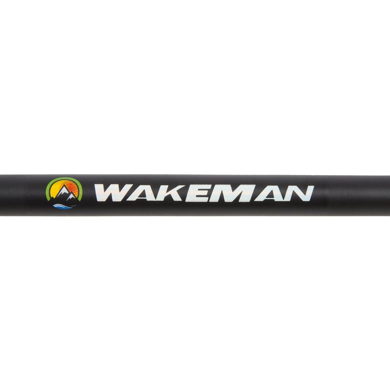 Wakeman Fiberglass Fishing Pole - Strike Series Collapsible Rod and Spinning Reel Combo Gear for Catching Walleye, Bass, Trout, and More by Wakeman (Black) - Image 5