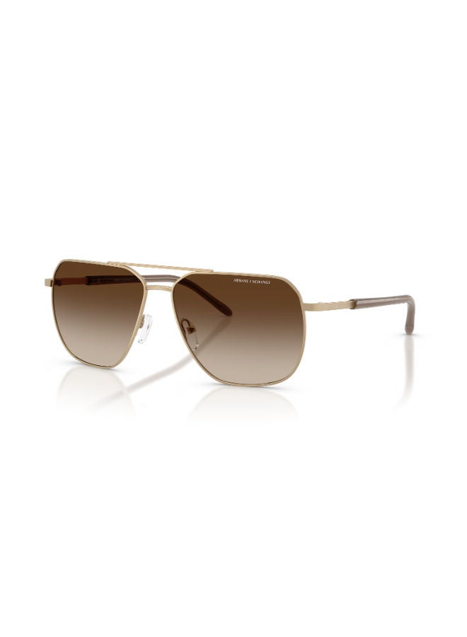 Armani Exchange Full Rimmed Navigator Sunglasses 0AX2057S - Image 1