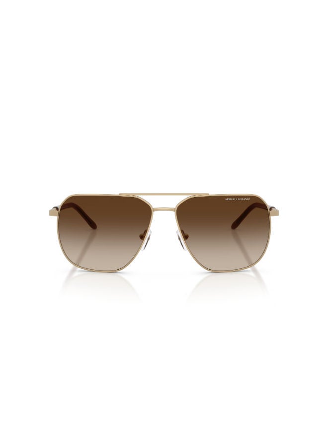 Armani Exchange Full Rimmed Navigator Sunglasses 0AX2057S - Image 2