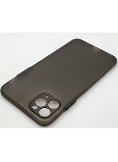 Slim Silicone Basic IPhone 11 Pro Max (6.5 Inch) Case Ultimate Protection - Dark Brown