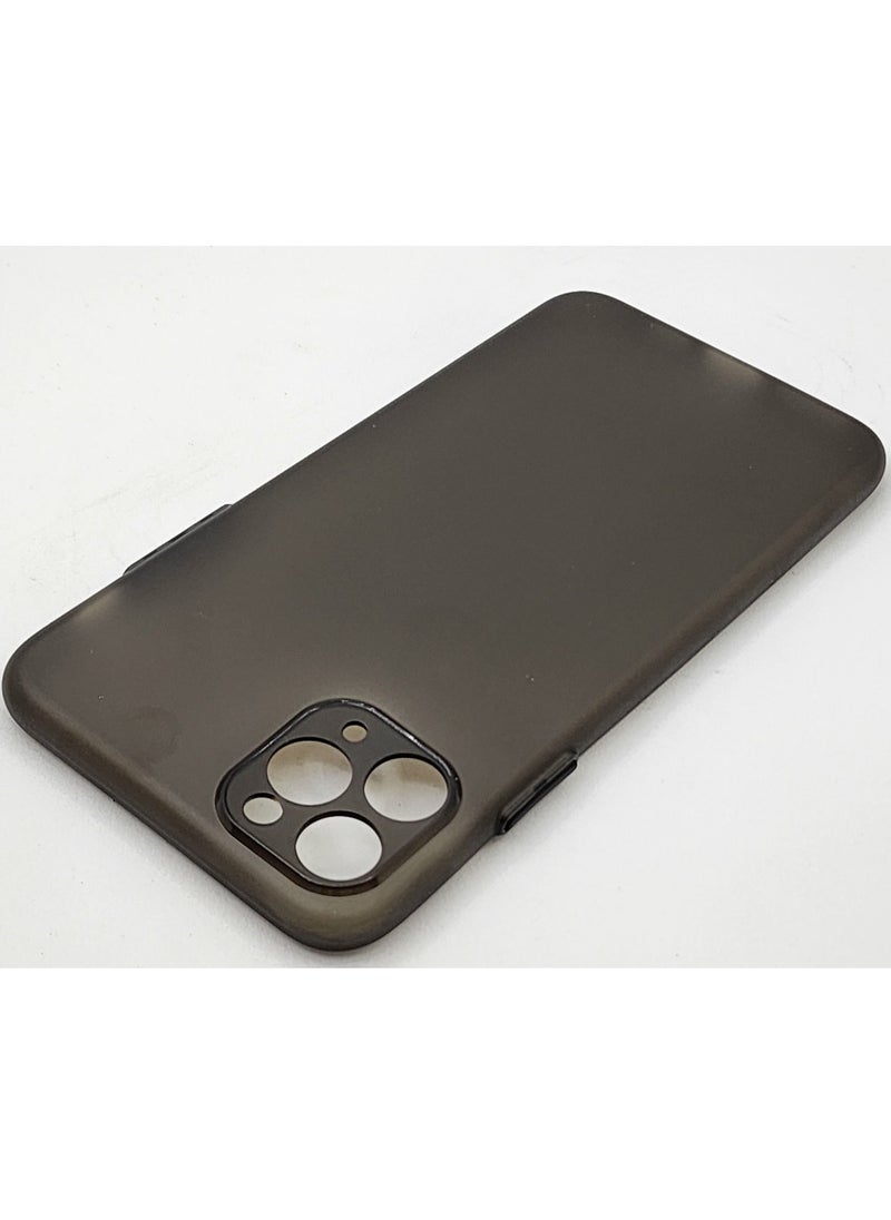 Generic - Slim Silicone Basic IPhone 11 Pro Max (6.5 Inch) Case Ultimate Protection - Dark Brown - Image 1