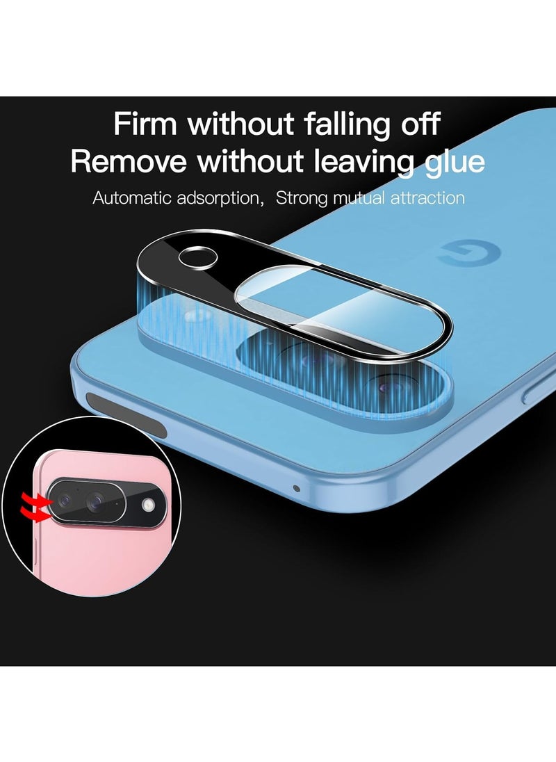 2 Pack Camera Lens Protector for Google Pixel 9 , 9H Hardness [HD Clarity] Case Friendly Anti-Scratch, Bubble Free  - Image 4
