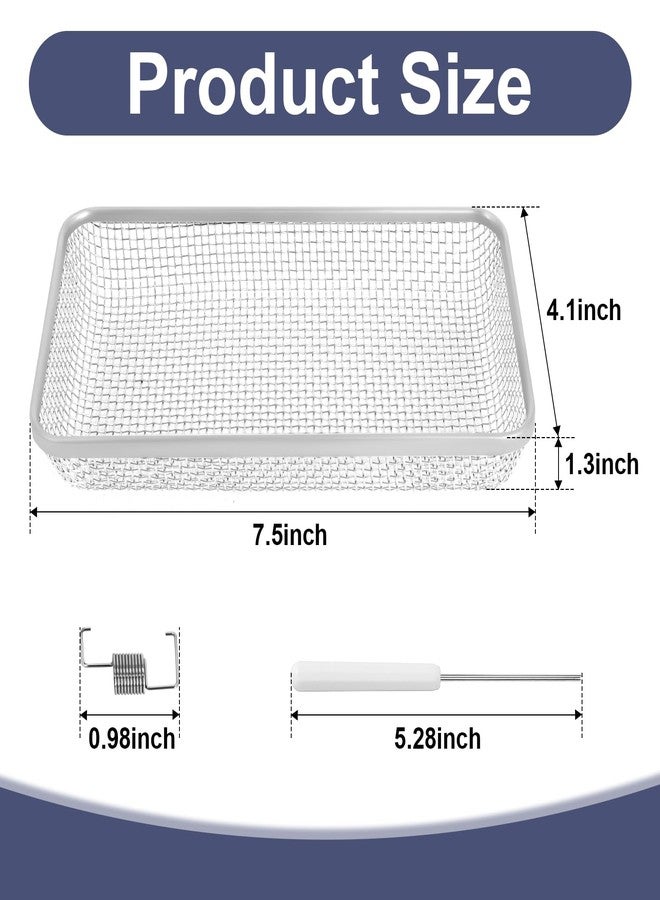 Wadoy RV Furnace Vent Cover,Flying Insect Bug Cover,Stainless Steel Screen to Protect RV Water Heater from External Creature,7.5''x 4.1''x 1.3'' - Image 3