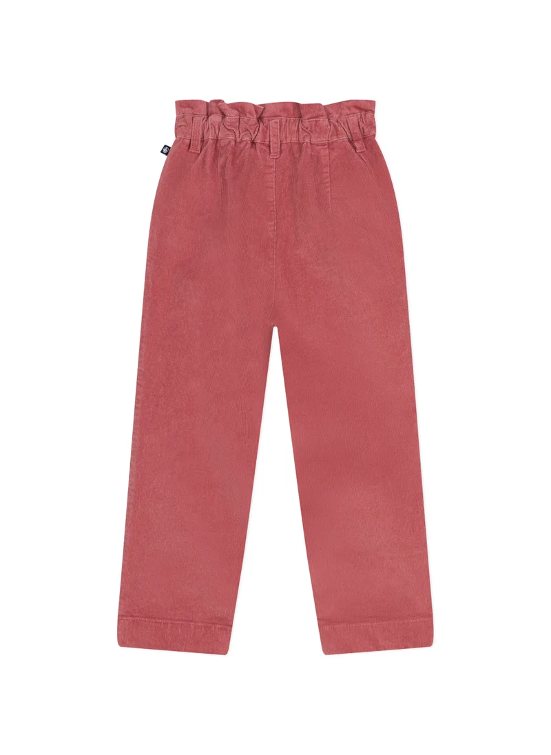 Petit Bateau Girls' corduroy trousers