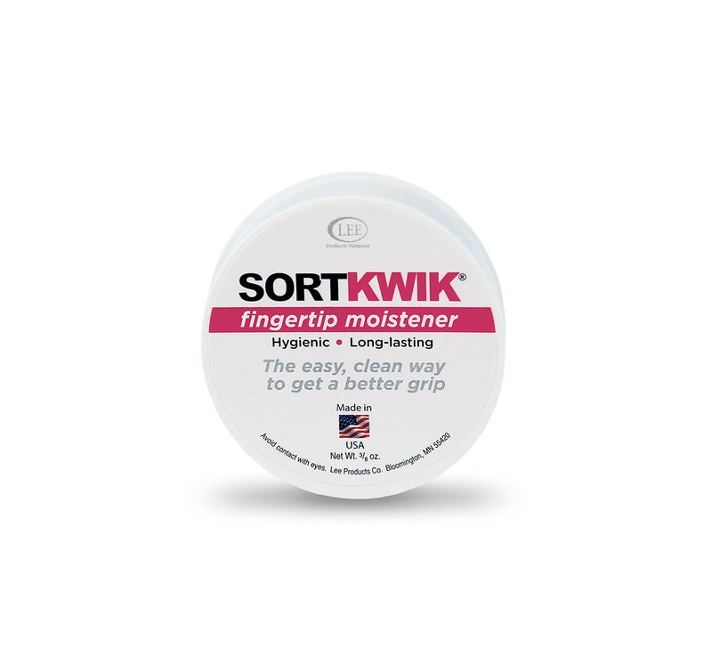 Sortkwik LEE Sortkwik Fingertip Moistener – Improves Speed and Accuracy for Sorting, Filing, and Counting – Non-Sticky, Odor-Free Formula – 3/8 oz, 3-Pack - Image 2