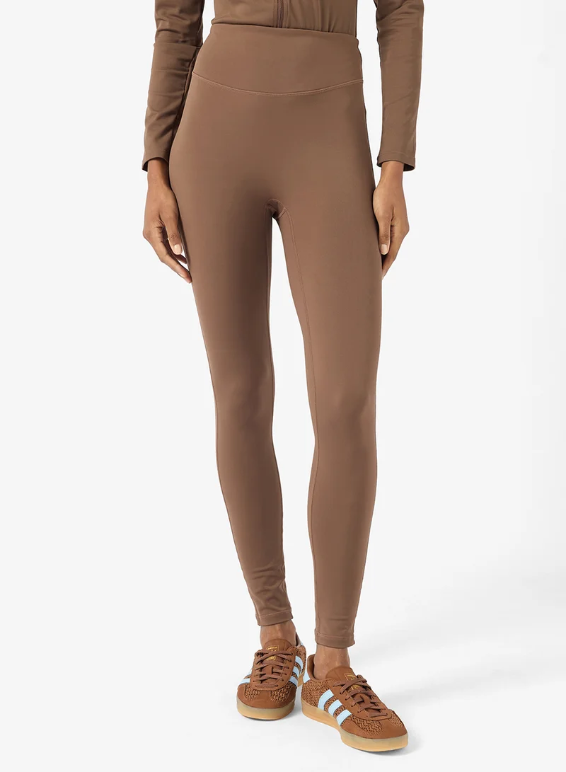 FRWD Sculpting Training Zip Up Top & Flared Legging Set