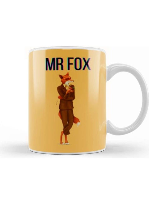 Print Shop Fantastic Mr Fox Mr Fox Mug Porcelain