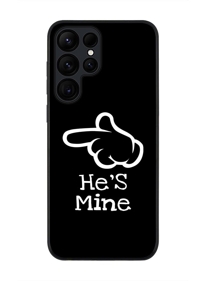 Stylizedd For Samsung Galaxy S25 Ultra 5G Case,Slim fit Camera Protection, Shockproof Thin Phone cover  - He's mine - Image 1