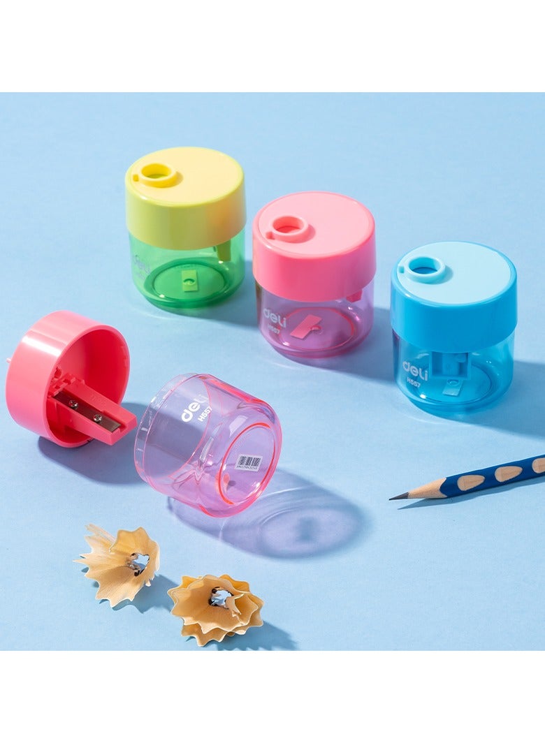 ديلي مبراة أقلام مدرسية EH557، علبة من 12 قطعة - مثالية للنصائح المنظمة واستخدام الطلاب - Image 3